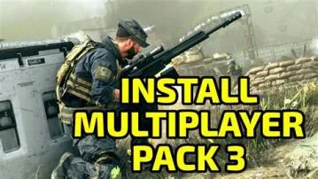 Do i need all 3 multiplayer packs for modern warfare?