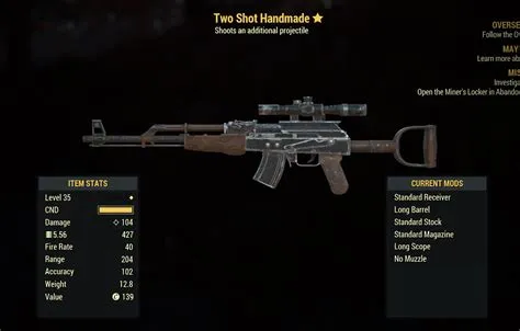 What is the best gun build in fallout 76