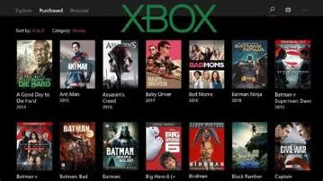 Can you download movies to xbox one?