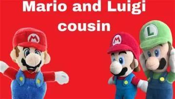 Who is mario and luigis cousin?