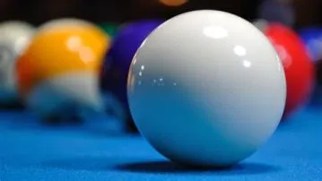 What is white ball called in pool?
