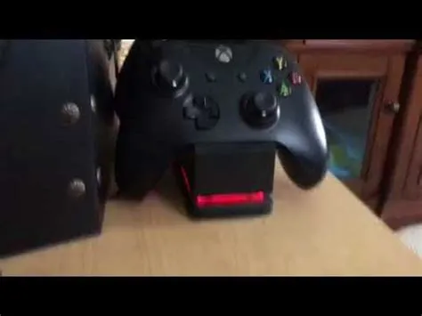 Why is my rechargeable battery charger blinking red xbox