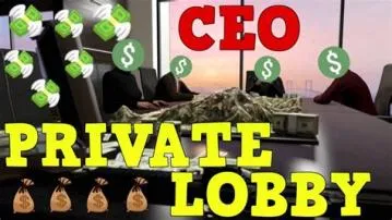 Can you do ceo missions in a private lobby?