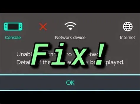 Why won t my switch connect to anything