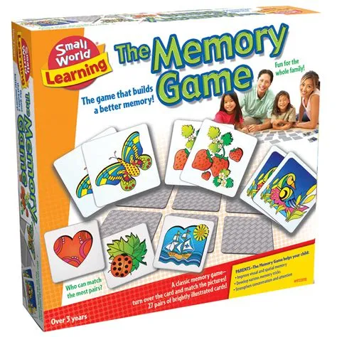 Do memory games improve memory kids