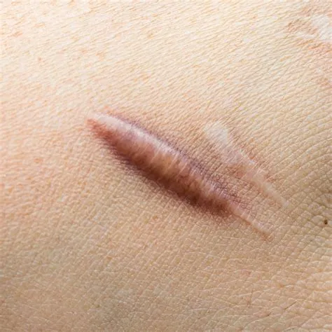Why did scar turn black
