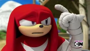 Who has a crush on knuckles?