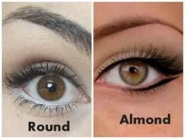 What race has almond shaped eyes?