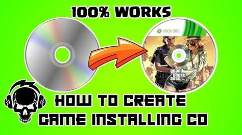 How do i make a game cd into an iso