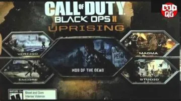 What zombies maps are in black ops 2 dlc?