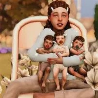 How do you raise triplets in sims 4?