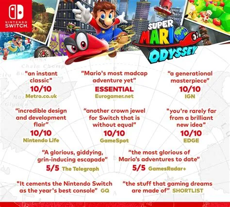 What age rating is mario odyssey uk