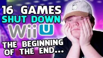 Did they shut down wii servers?