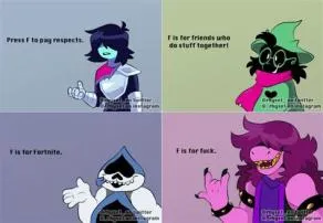 Does deltarune have the f-word?