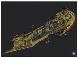What is the longest ship in warhammer 40k?