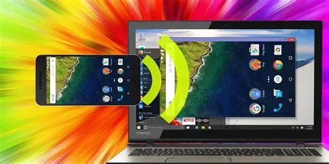 How can i display my android screen on my pc