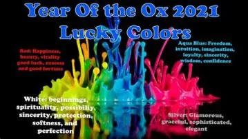 What is the lucky colour in the world?