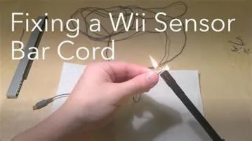 How does the wii sensor bar work?