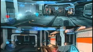 Which halo has 2 player split screen?