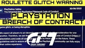 What happens if you breach playstation code of conduct?