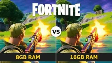 How much gb ram is fortnite on pc?