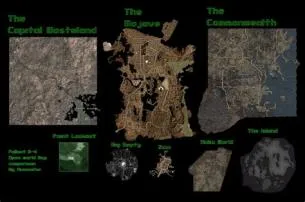Which fallout game has the biggest map?