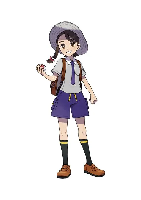 Who is the main character in pokémon scarlet and violet