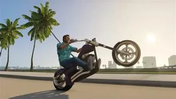 Is there a bike in gta vice city?