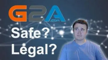 Is it illegal to buy from g2a?