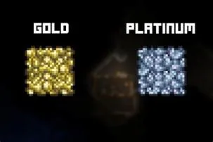 Is gold or platinum better terraria?