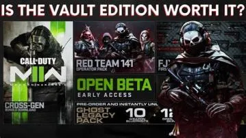 What is the difference between mw2 vault edition and cross gen bundle?