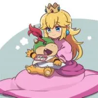 Is peach really bowser jrs mom?