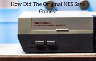 Did the nes save the game industry?