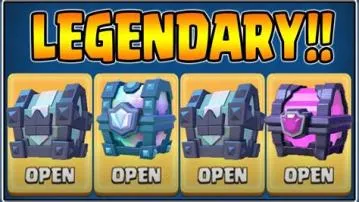 Do legendary chests have champions?