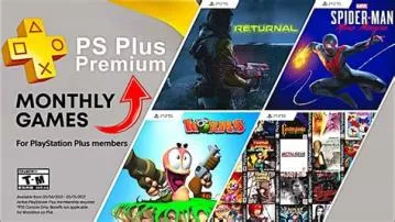 What are the free games for ps plus 2022?