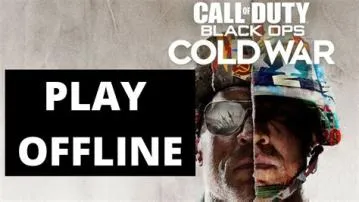 How to play call of duty black ops 3 multiplayer offline?