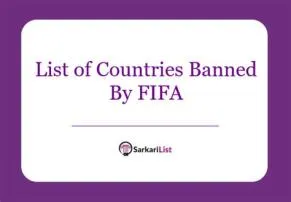 What countries have banned fifa points?