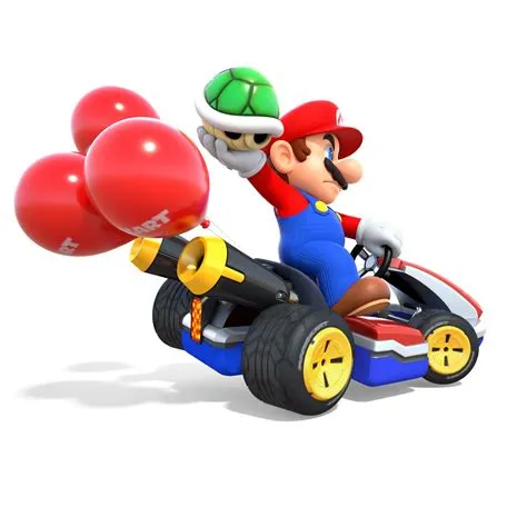 What do you get with mario kart deluxe