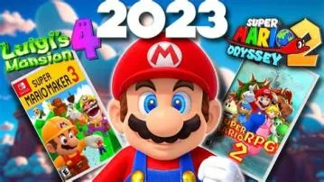 Will there be a new mario game in 2023?