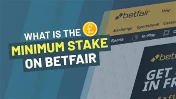 What is the minimum bet on sportsbet?