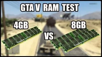 Is 8gb ram is enough for gta 5?