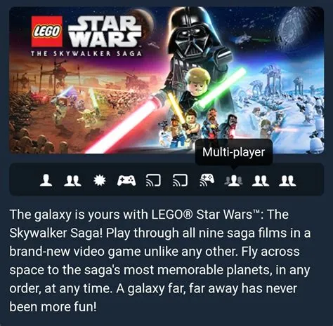 Why is lego star wars not multiplayer