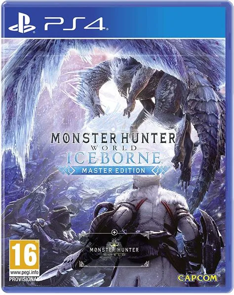 Whats the difference between iceborne and iceborne master edition