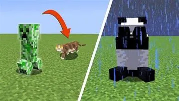 What are minecraft mobs afraid of?