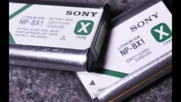 How can you tell a fake sony battery?
