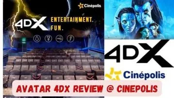 Is avatar 2 in 4dx?