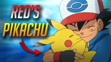 Does ash have red pikachu?