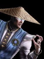 What does raiden wear on his head?
