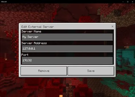 add minecraft server ps4