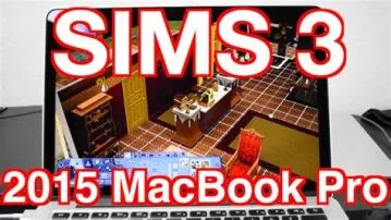 Can i play sims on macbook?